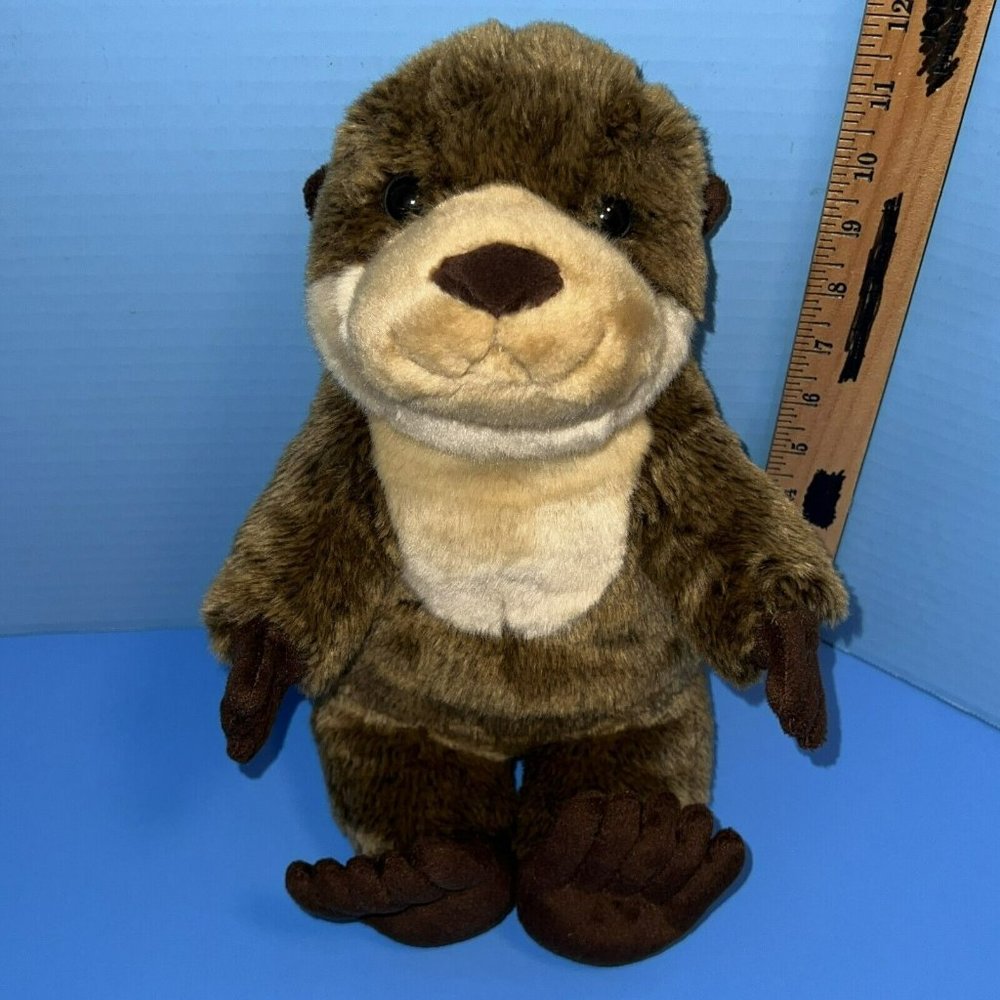 Build A Bear River Otter Plush Stuffed Animal St Louis Zoo Exclusive Tush Tag